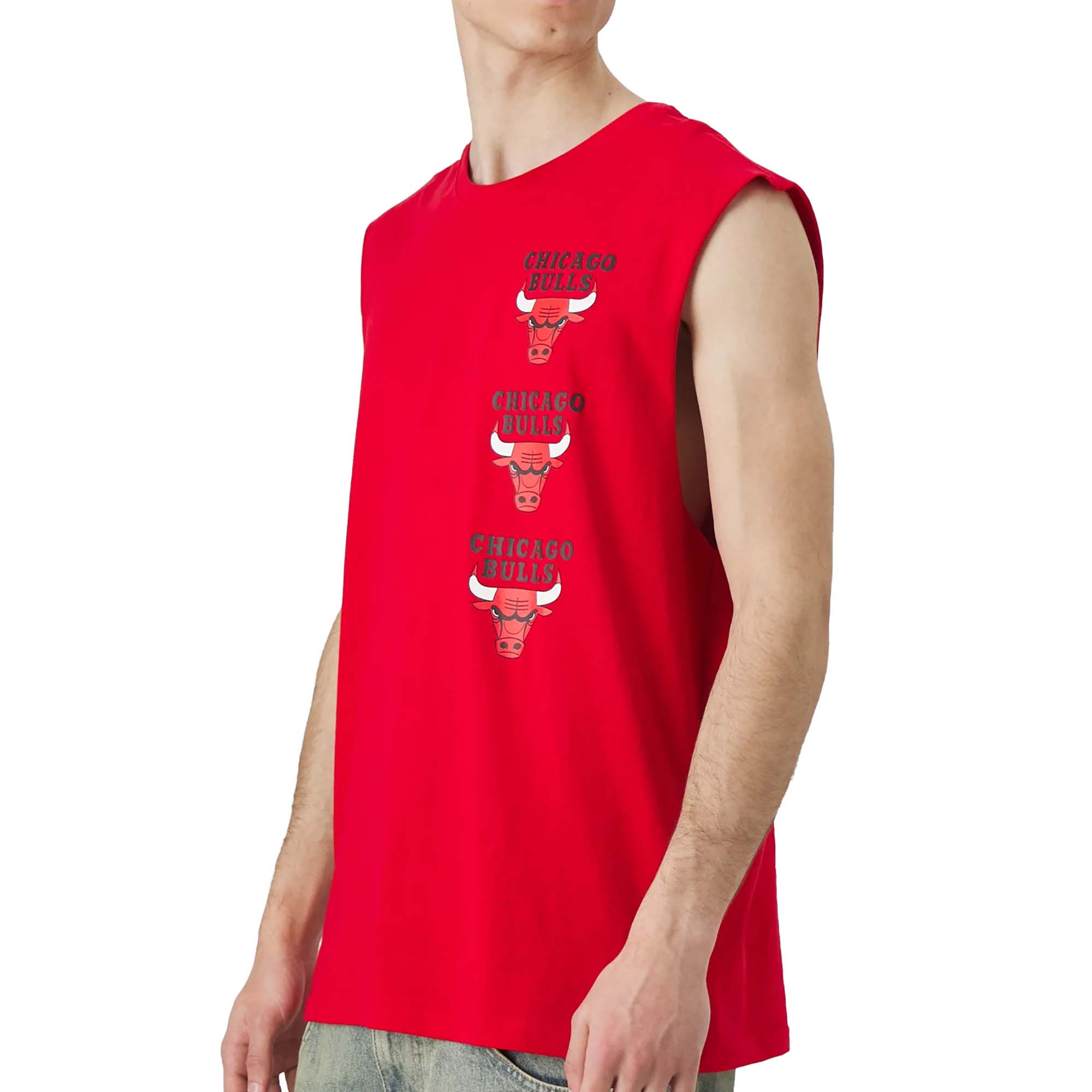 T-Shirt Smanicata Chicago Bulls