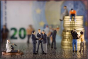 Grafico che mostra l'importo mensile della pensione con 30 anni di contributi.