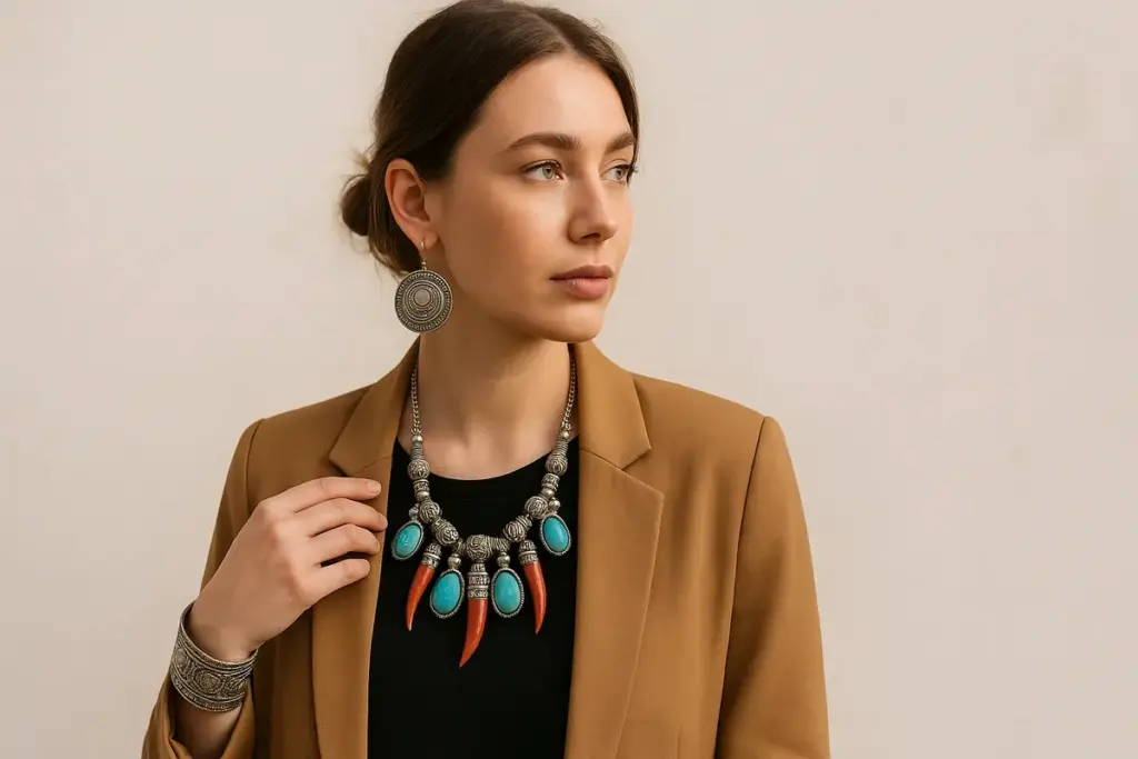 Come abbinare gioielli tribali ai look occidentali? Idee di stile che sorprendono