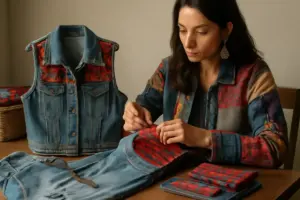 Upcycling di jeans antichi in capi etnici: risparmia e crea un pezzo esclusivo per il tuo guardaroba