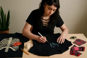 Personalizzazione di t-shirt in stile alternativo: idee facili che sorprendono con pochi materiali
