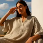Kaftano moderno: guida ai tessuti traspiranti per un comfort superiore tutto l’anno