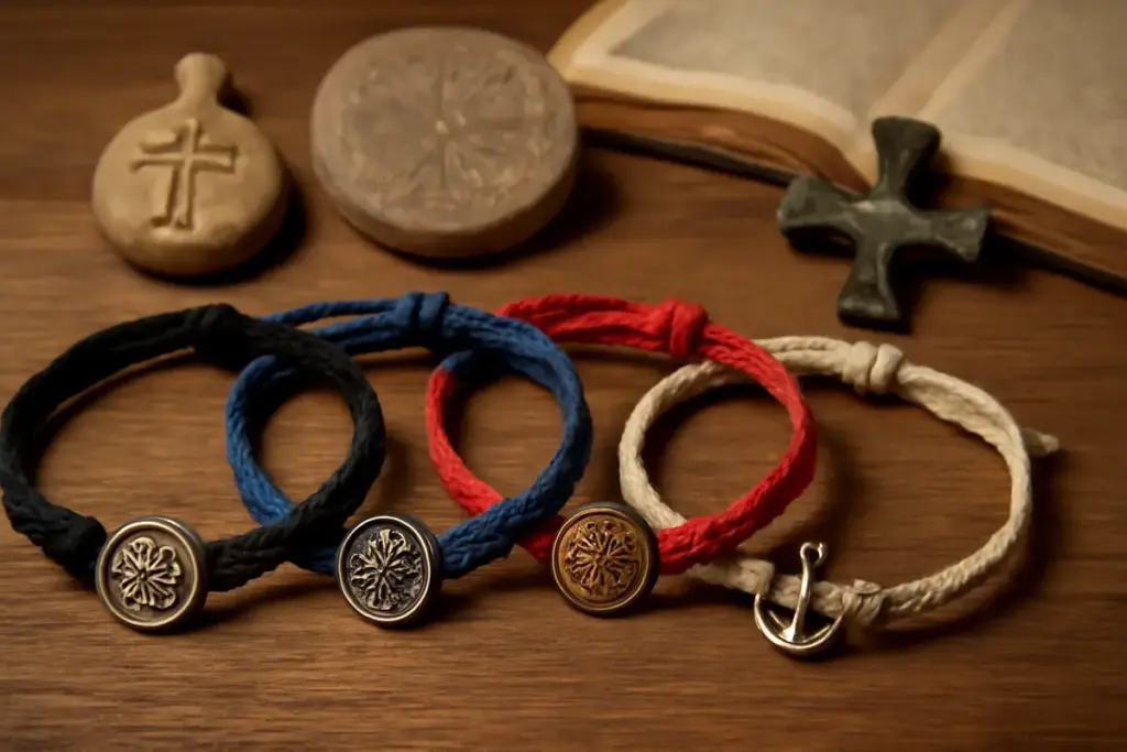 Bracciali in corda intrecciata: da dove derivano i simboli più popolari