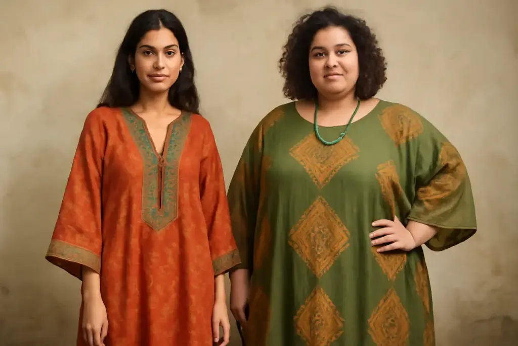 Abiti maxi in stile alternativo etnico: i vantaggi nascosti per valorizzare ogni fisicità