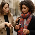 Come evitare che sciarpe etniche risultino eccessive nei look urbani: il passaggio fondamentale