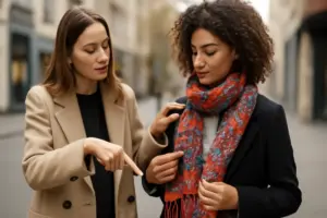 Come evitare che sciarpe etniche risultino eccessive nei look urbani: il passaggio fondamentale