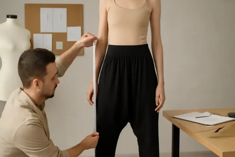 Come scegliere pantaloni sarouel senza errori di proporzione? Il metodo usato dagli stilisti