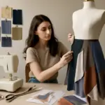 Come utilizzare pezzi di tessuto recuperato per creare gonne asimmetriche? Il metodo che funziona davvero