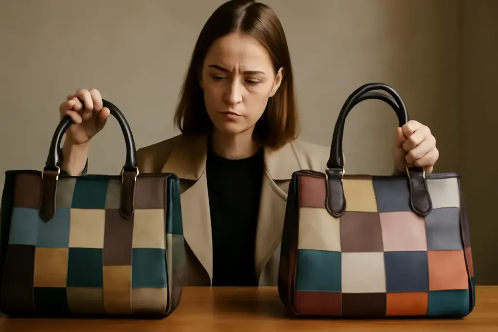 Borse patchwork alternative: differenze tra autentico e imitazione che devi conoscere