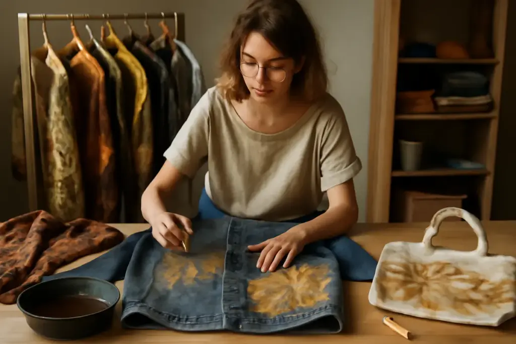 Batik fai-da-te su abiti vintage: la tecnica che rende ogni capo assolutamente irripetibile