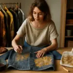 Batik fai-da-te su abiti vintage: la tecnica che rende ogni capo assolutamente irripetibile