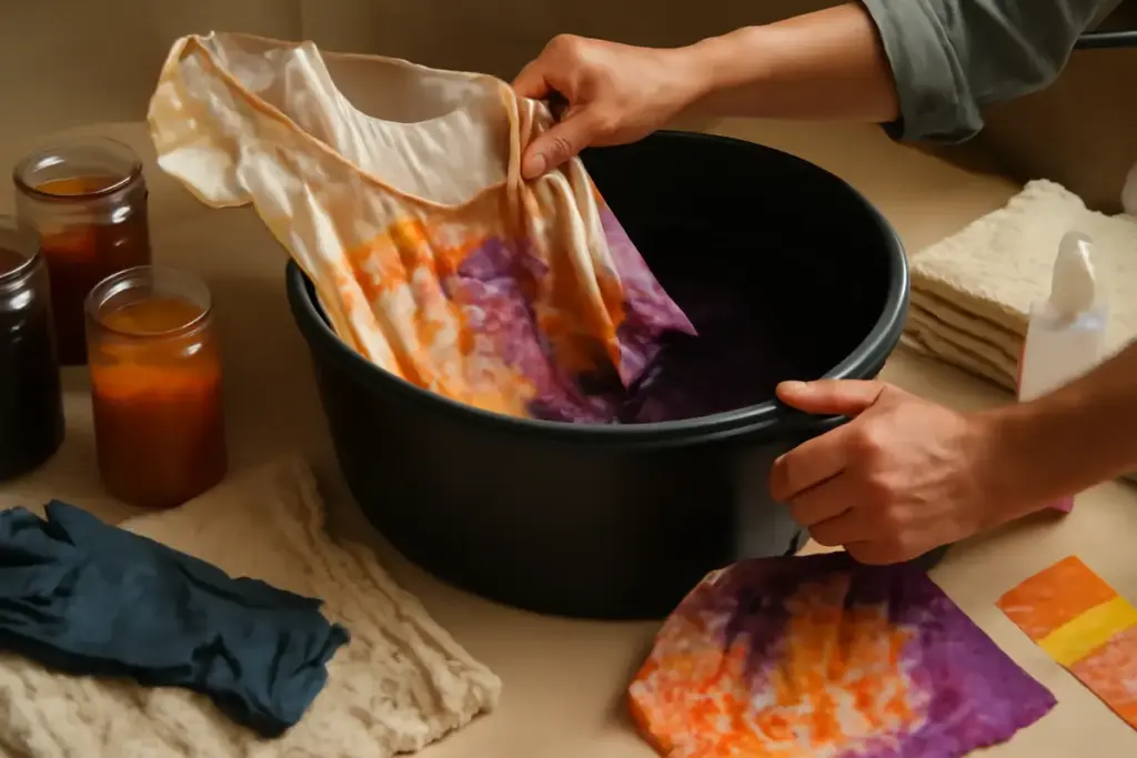 Come tingere un vecchio vestito in stile batik? Ottieni colori unici senza errori comuni