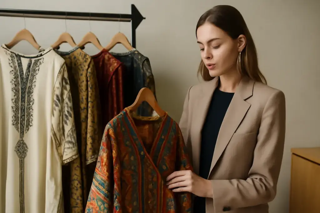 Come si scelgono abiti etnici per un look contemporaneo? Regole pratiche per distinguerti senza eccessi